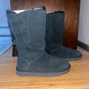 UGG W Allegra Bow, Black, sz 8